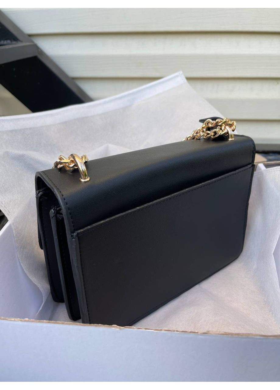 Женская сумка Ив Сен Лоран Yves Saint Laurent Black черная с цепкой ЗЛ на плечо No Brand (355466989)