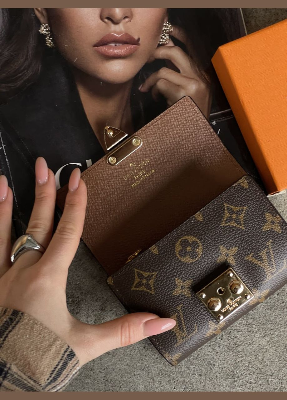 Кошелек Луи Витон Pallas маленький коричневый No Brand (318021253)