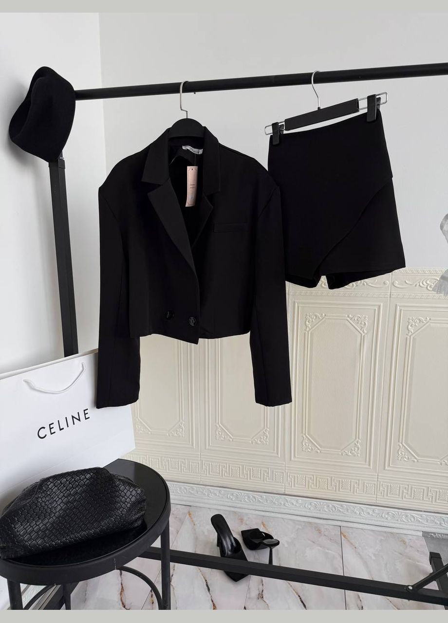 Женский костюм с юбкой-шортами и жакетом. Adelante (322764101)