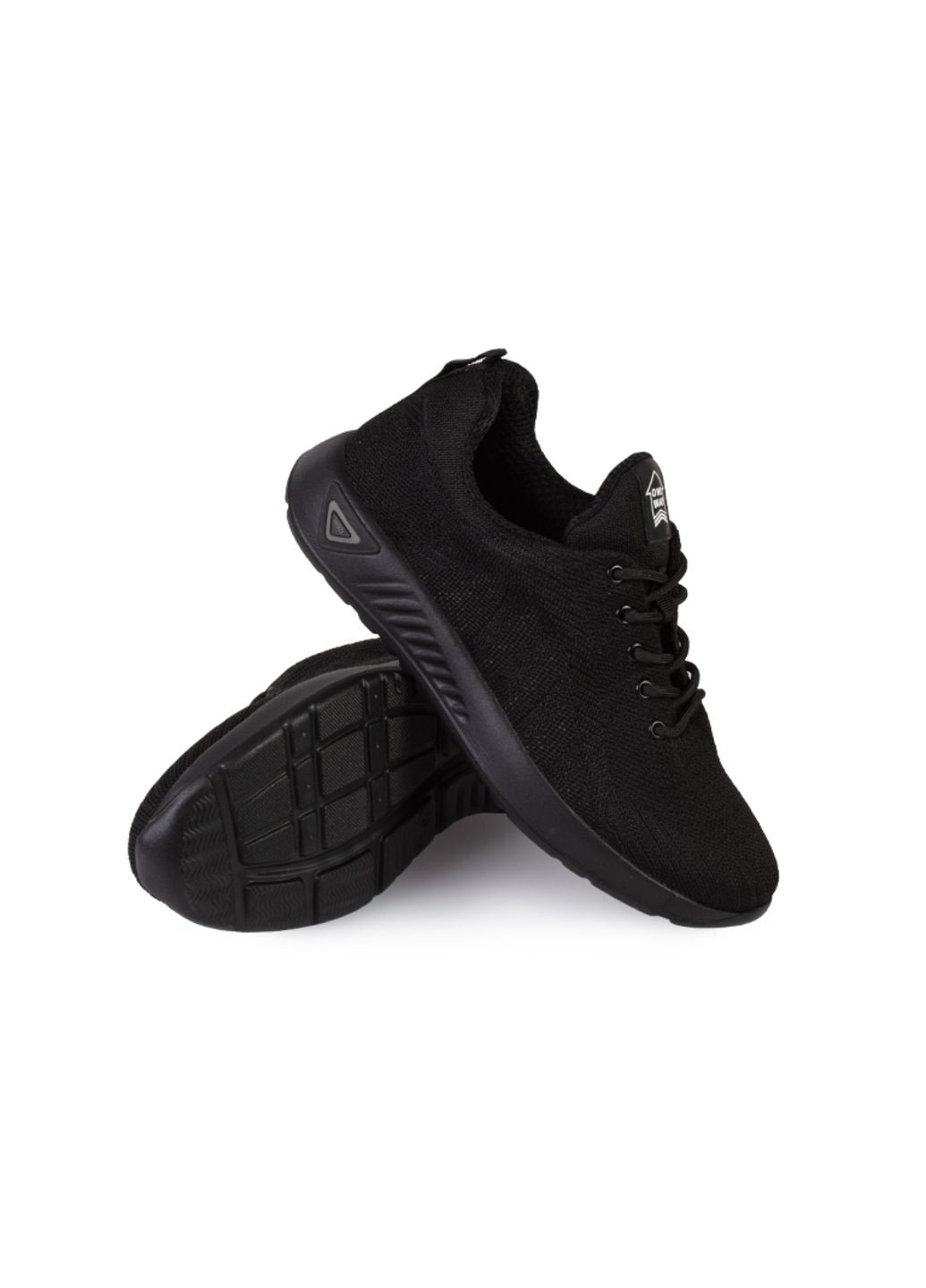 Черные демисезонные кроссовки мужские бренда 9200479_(1) One Way