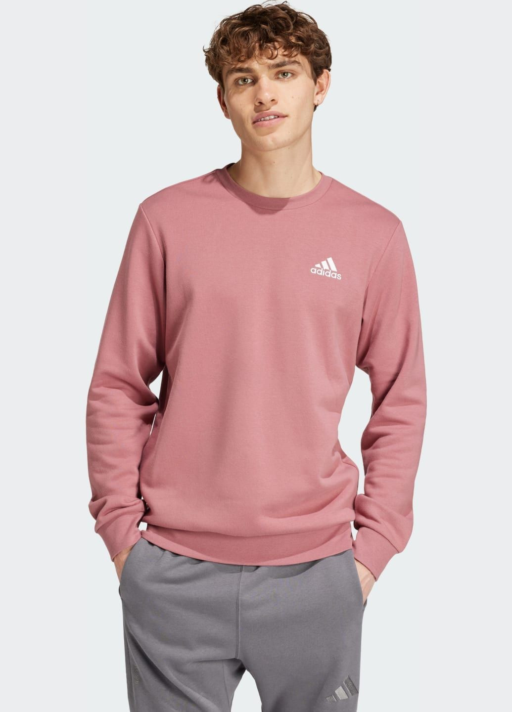 Флисовый джемпер Essentials adidas (368983615)