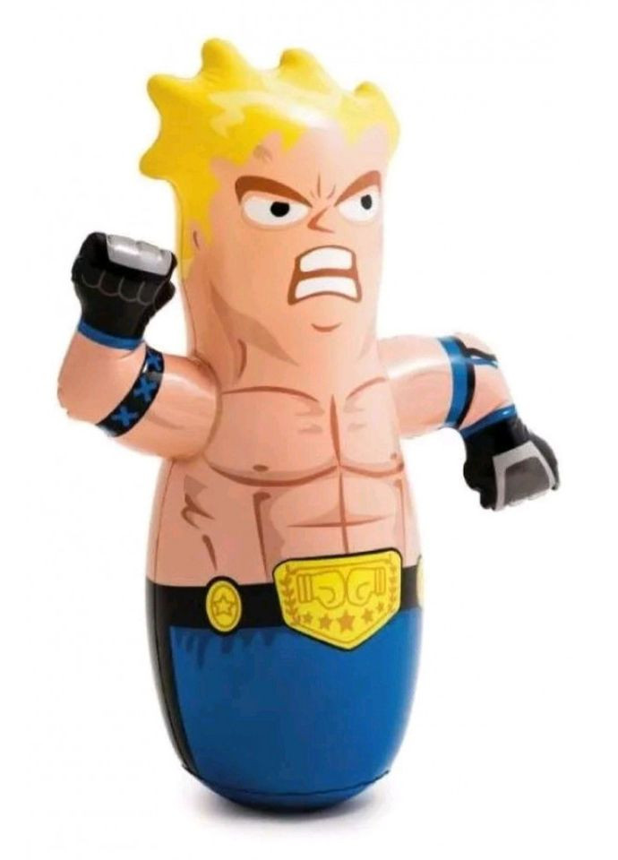 Надувная фигура Неваляшка боксер 44672 утяжелитель Чемпион Intex (336036600)