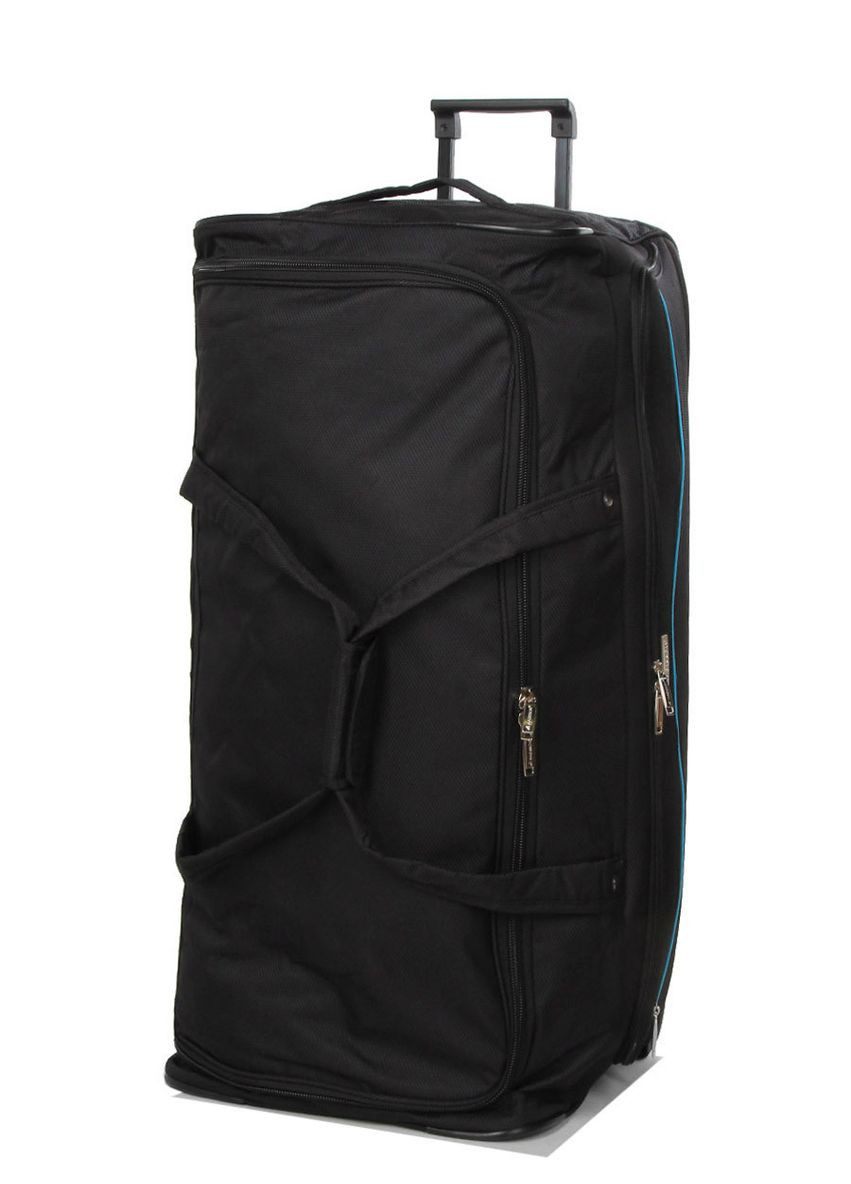 Сумка на колесах гігант XL чорна 85х36х38см/112л/3.3кг/ 214-82 MADISSON (324801577)