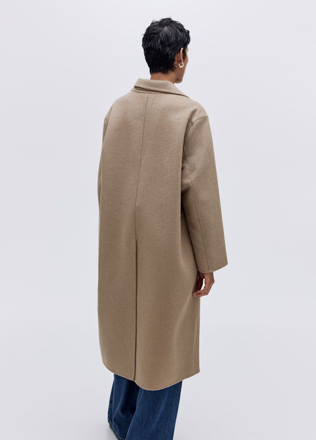 Бежеве демісезонне Пальто H&M