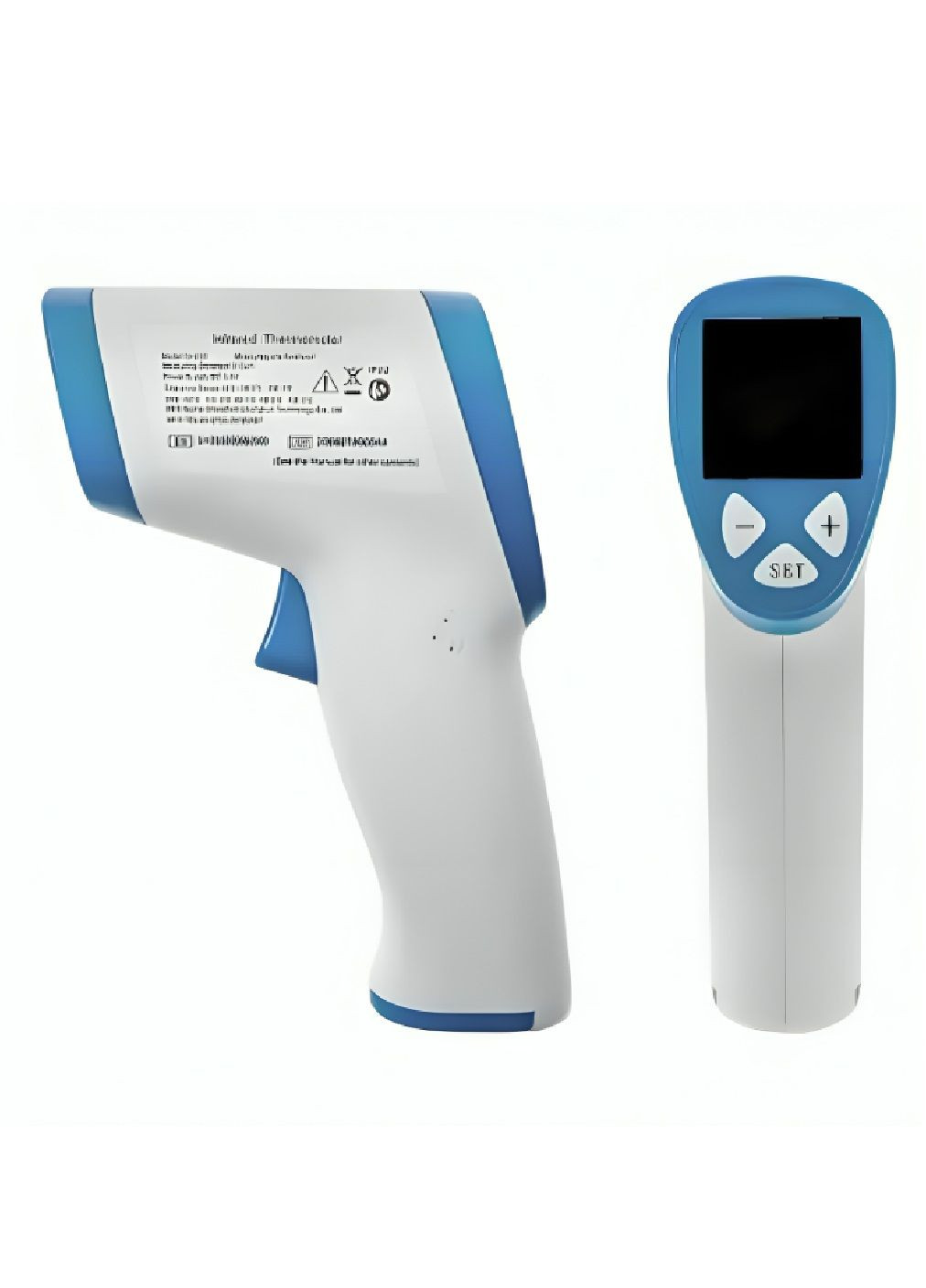 Безконтактний інфрачервоний термометр з РК-дисплеєм автоматичним відключенням роботою від батарейок (480042-Prob) Unbranded (328647225)