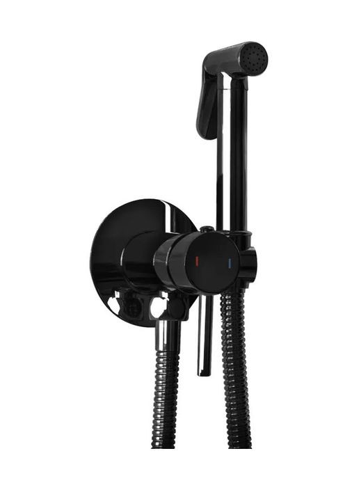 Набор гигиенического душа LOOP BLACK GLOSSY черный * Rea (336937901)