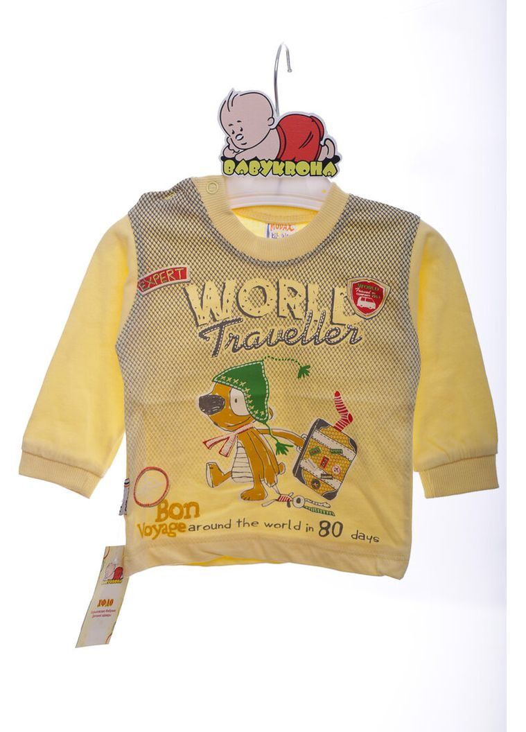 Водолазка з Собачкою бавовна Mancar kids жовта 62 см (41850) BABYKROHA (315721094)