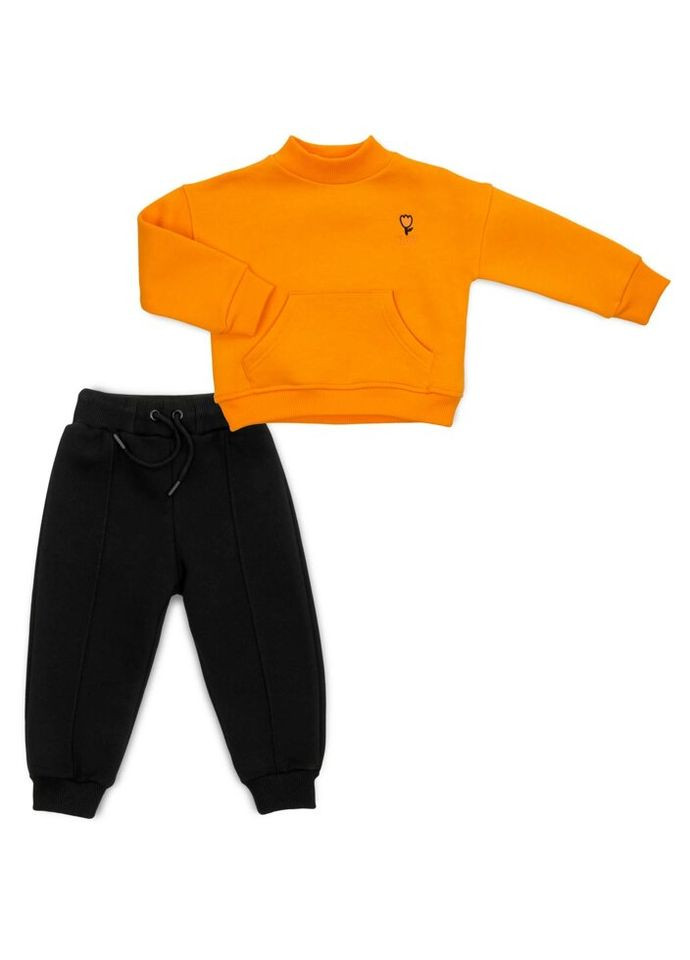Спортивний костюм флісовий (24259-110G-orange) Toontoy (300856977)