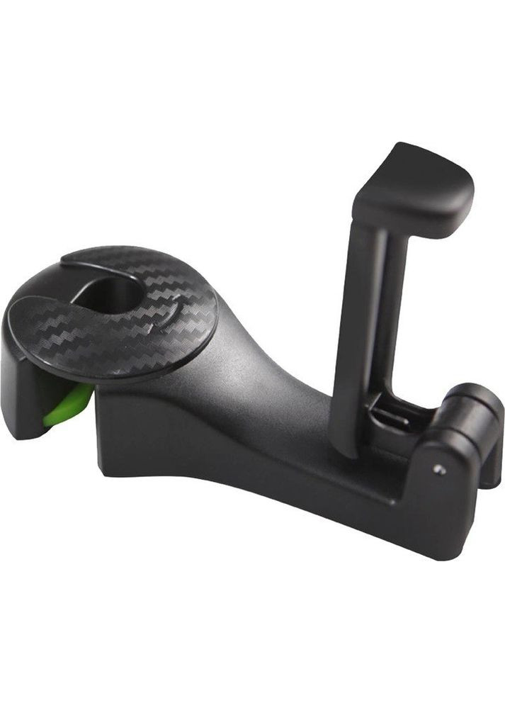 Крепление 2 в 1 для телефона и вешалка 2 в 1 в авто на подголовник Черное (VB050547) GT (349844513)