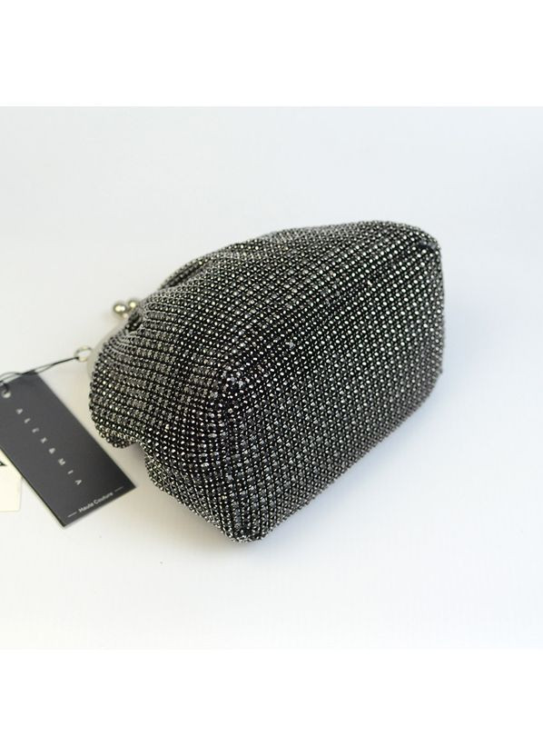 Клатч вечірній із каменів на ланцюжку маленький парадний випускний на клямці Alex&Mia (354182789)