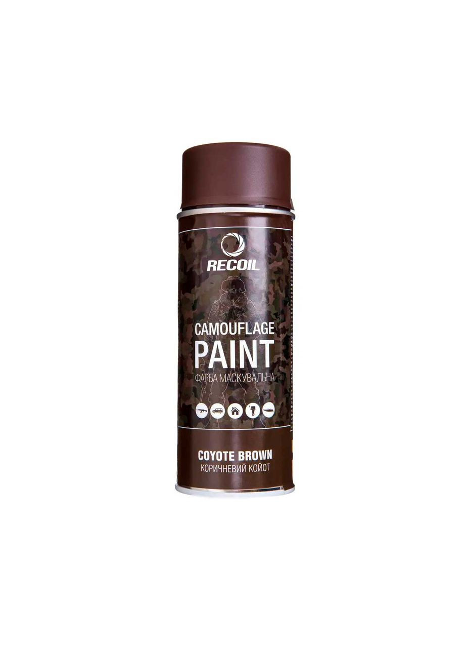 Фарба маскувальна аерозольна для зброї Coyote RecOil (315880389)