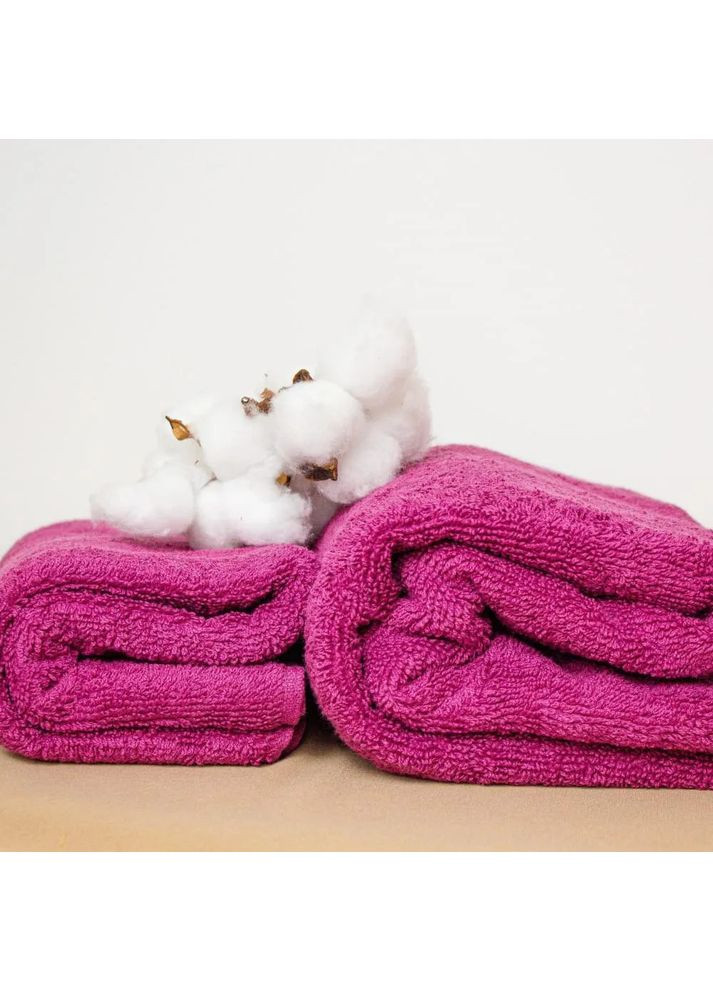 Полотенце банное Fancy Р-04181_29762 70x140 см фуксия ТЕП комбинированный