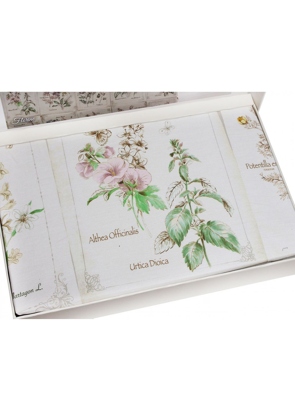 Постільна білизна Florine делюкс сатин євро Tivolyo Home (370218532)