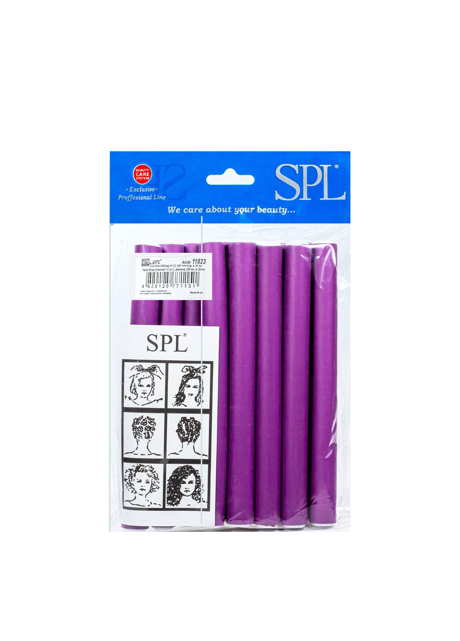 Бигуди папильотки для волос гибкие ø 18 мм, в упаковке 12 шт. SPL (302725626)