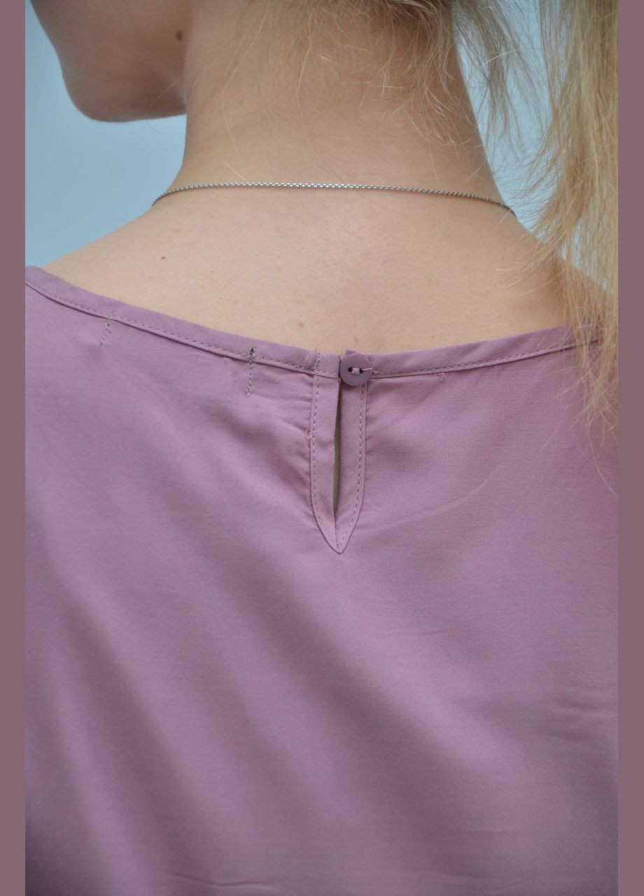 Коричневая женская блуза (р. m l ) xl, No Brand