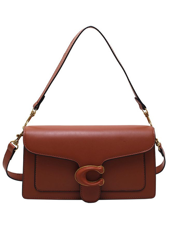 Жіноча сумка Coach 6938 крос-боді коричнева No Brand (303428970)