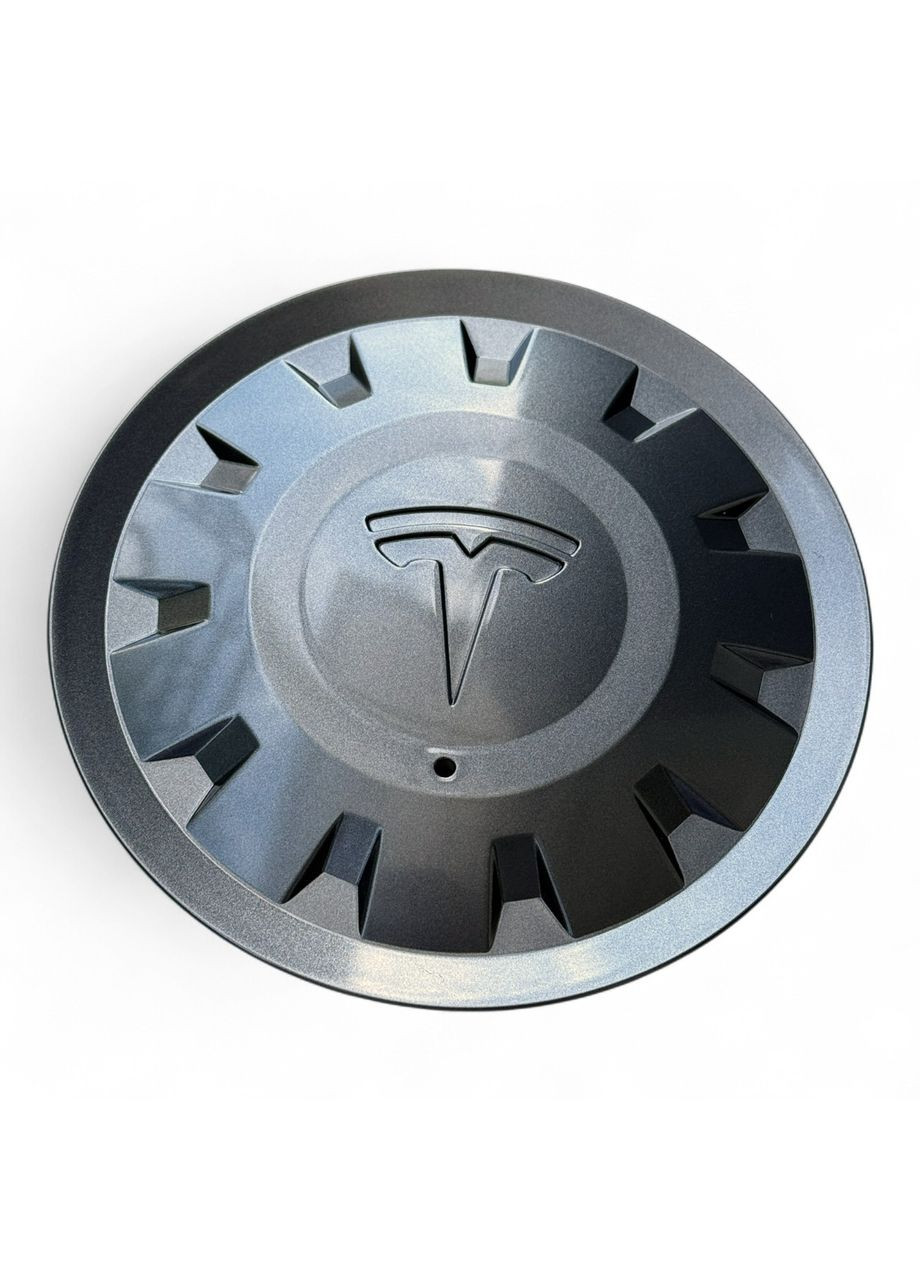 Колпачки на диски Тесла модел 3, заглушки «тарелки» на Model 3, 1188236-00-А, светло серые, 4 штуки No Brand (364959011)