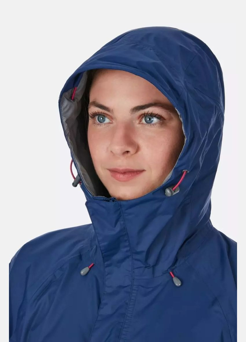 Синяя демисезонная куртка downpour jacket wmns Rab