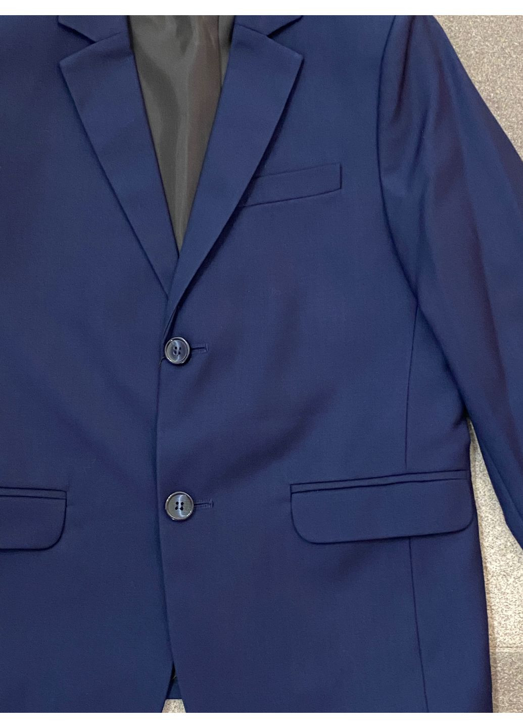 Костюм шкільний синій для хлопчика піджак штани No Brand (354827682)