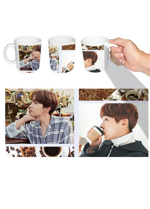 Чашка біла k-pop BTS Хосок (z0169) No Brand (327007692)