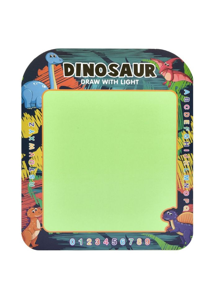 Дощечка для рисования светом CQ150-4-5(Dinosaur) маркера 4 шт No Brand (313287790)