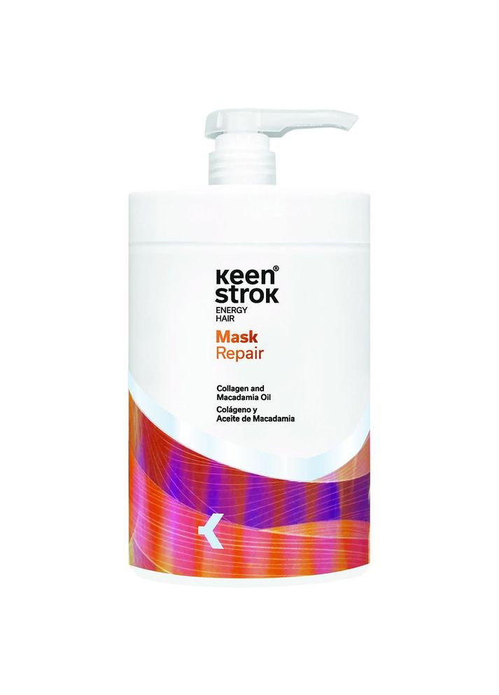 Маска для глубокого восстановления поврежденных волос Intense Hair Mask Repair 1000 мл Keen strok (354804850)