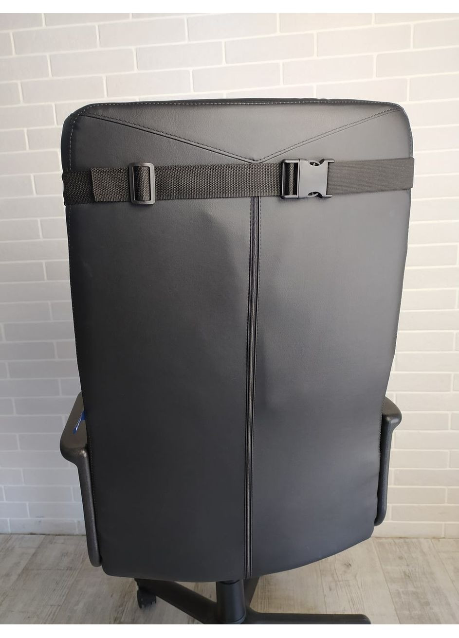 Ергономічна подушка EKKOSEAT на крісло керівника (ПІД ГОЛОВУ І ШИЮ). Чорний. SF-3H-101KU Ekko Seat (353718869)