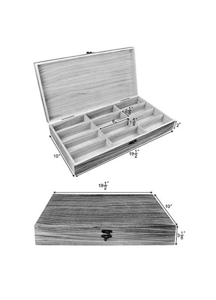 Органайзер для окулярів з дерева Ахмета сієна (ОЧК-001805) No Brand (328076679)