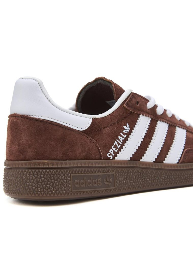 Коричневые демисезонные кроссовки мужские adidas spezial brown адидас специал No Brand