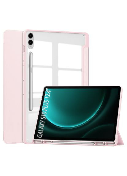 Чехол для планшета Soft Edge Samsung Galaxy S10 Plus (SM-X820/SM-X826) 12.4" Pink (712256) BeCover Soft Edge Samsung Galaxy Tab S10 Plus (SM-X820/SM- (369719867)