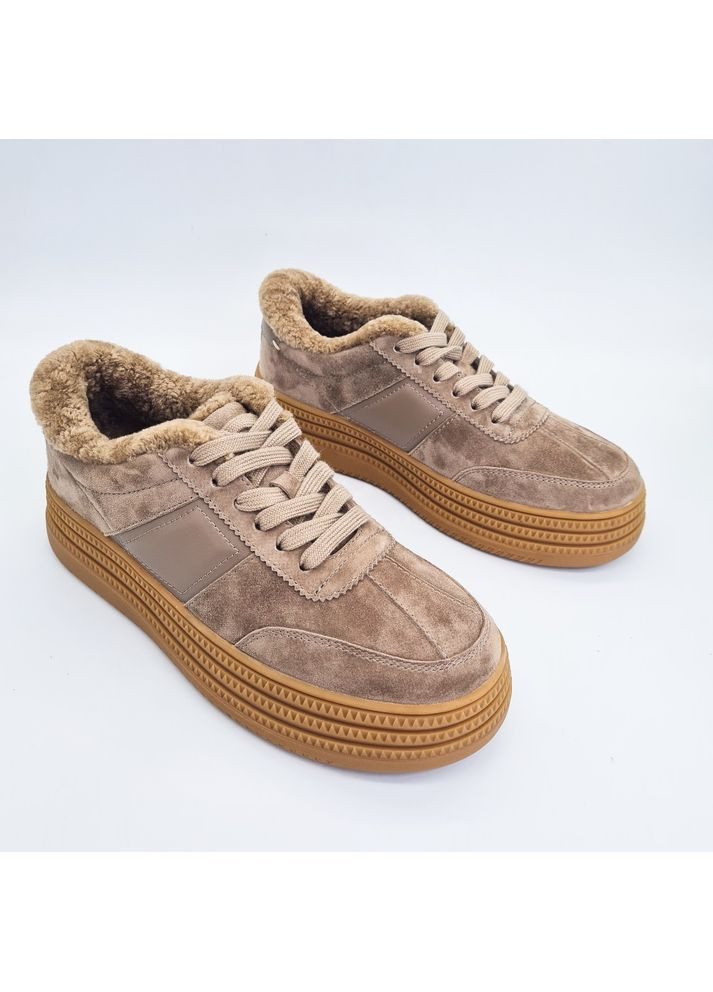 Кроссовки (р) Замша 0-1-1-AM-10636M-2-Y-19 Danler серые зима (359377073)