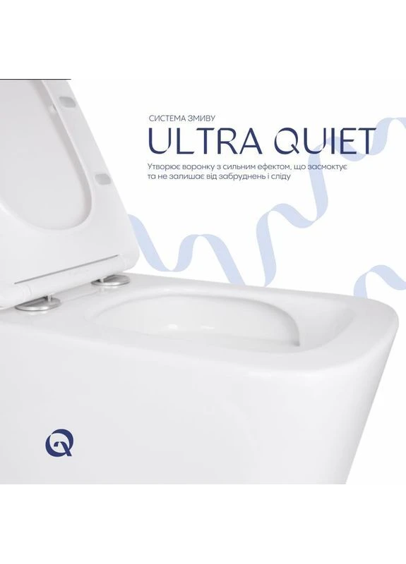 Унітаз підвісний Tern із сидінням Soft-close QT17332303ASW Qtap (397569289)