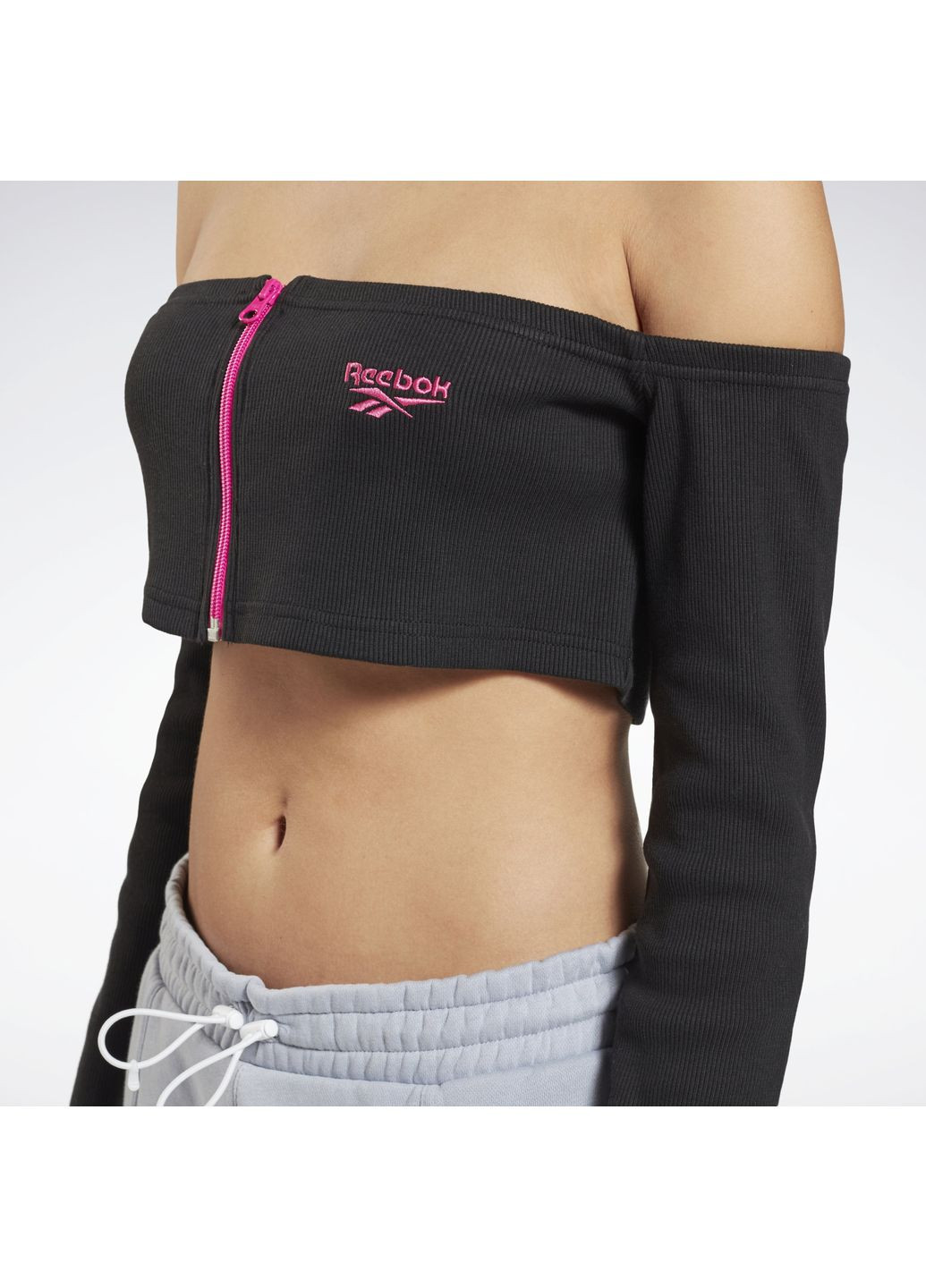 Спортивний топ з бавовни Reebok (360916406)