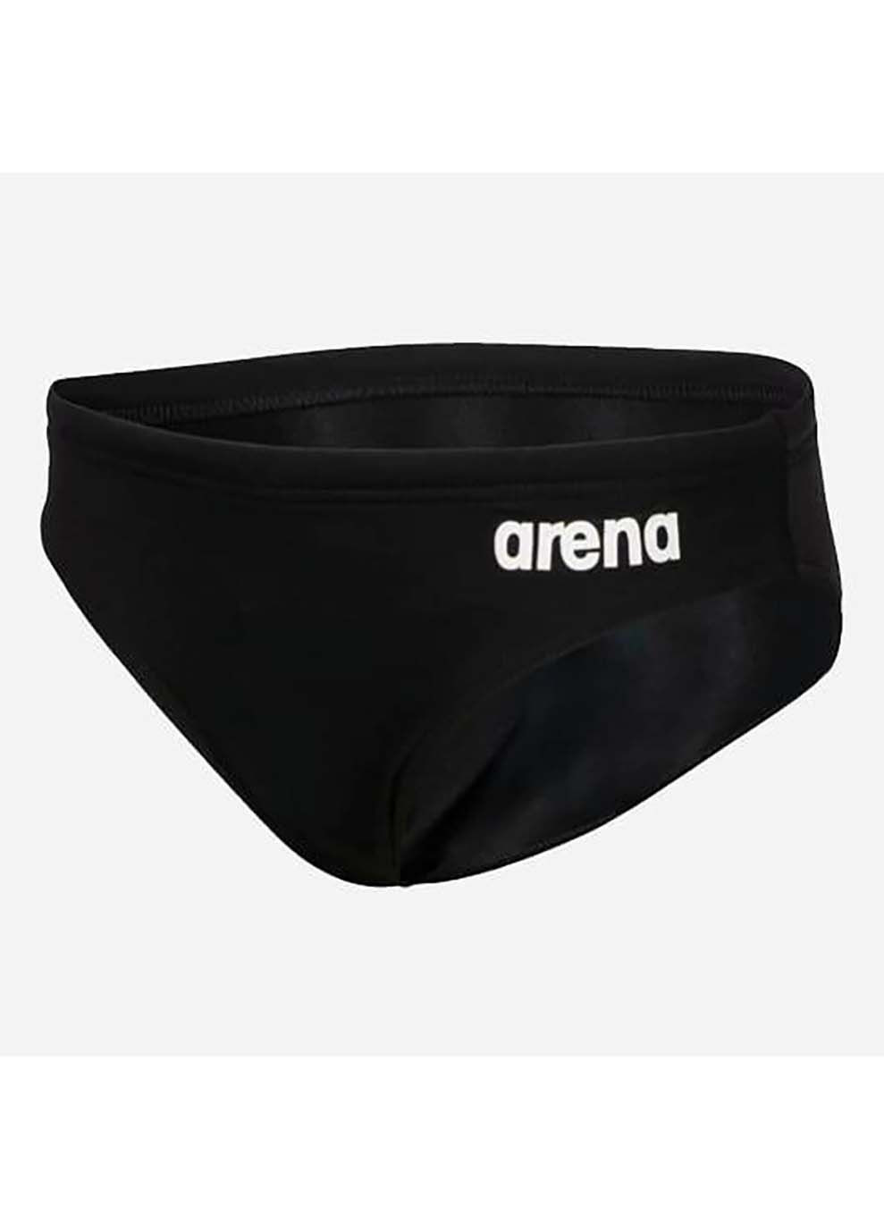 Плавки-слипы для мальчиков TEAM SWIM BRIEFS SOLID Черный, Белый Arena (302247095)