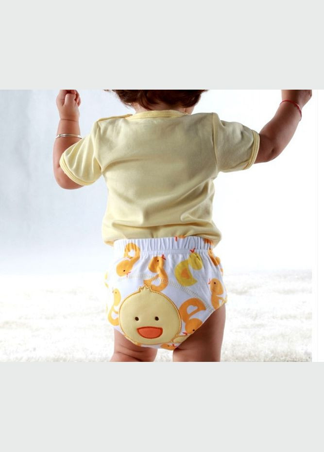 Тренувальні трусики для привчання до горщика Багаторазові трусики дитячі 7-11 кг S/80 Качка LELUNO (314706807)