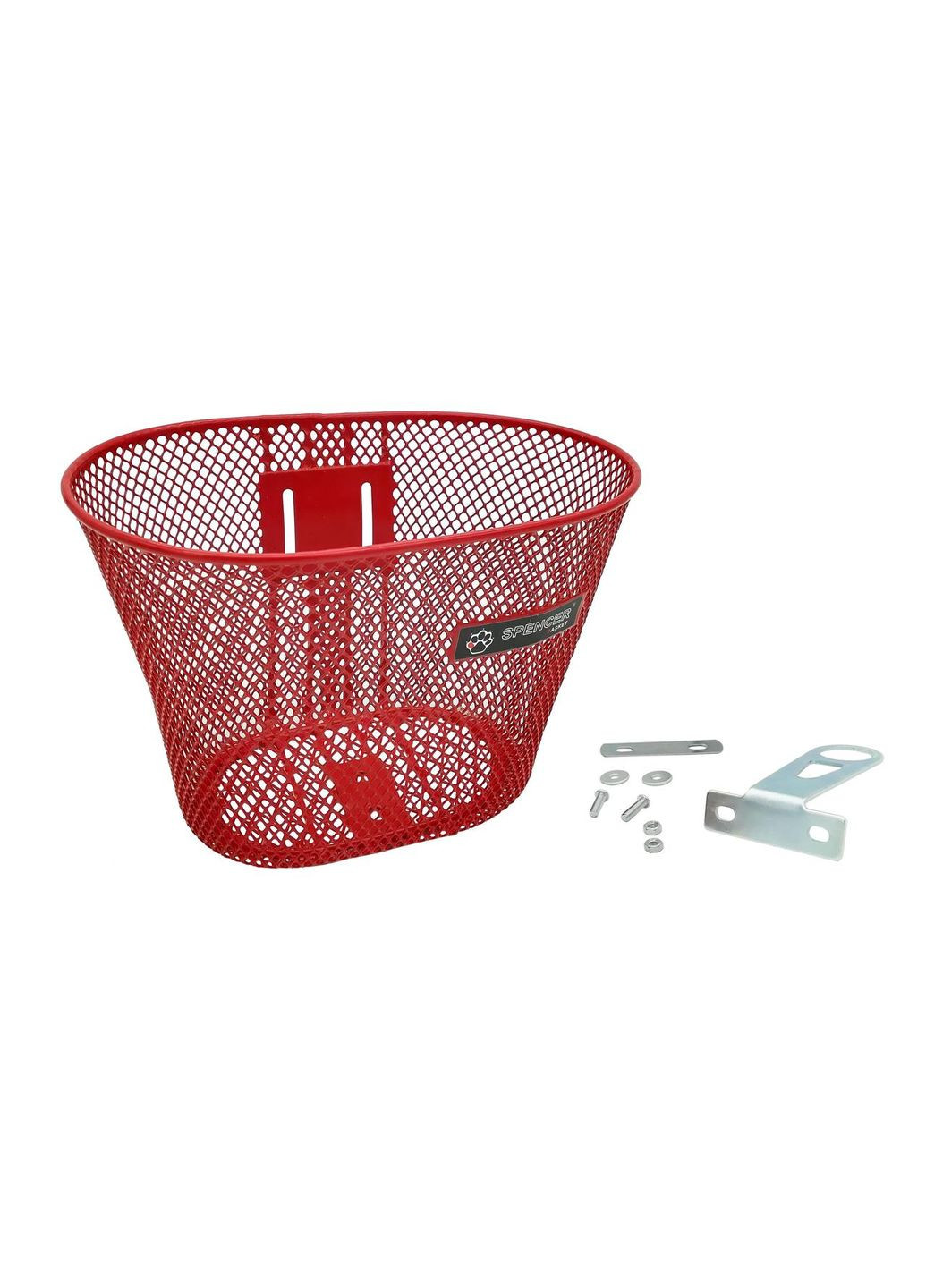 Корзина передняя 25x17х18см Красная(KOS020) Spencer (369782543)