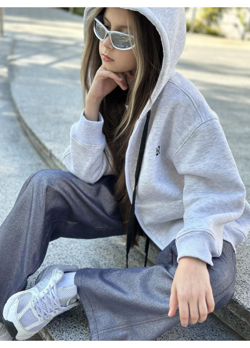 Зип худи на флисе унисекс IRmAS оверсайз (361269258)