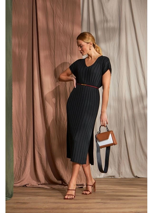 Черное платье Lurex