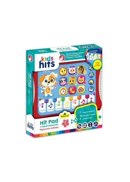 Интерактивный Планшет "Музыкальный фанат" Kids Hits No Brand (389436170)