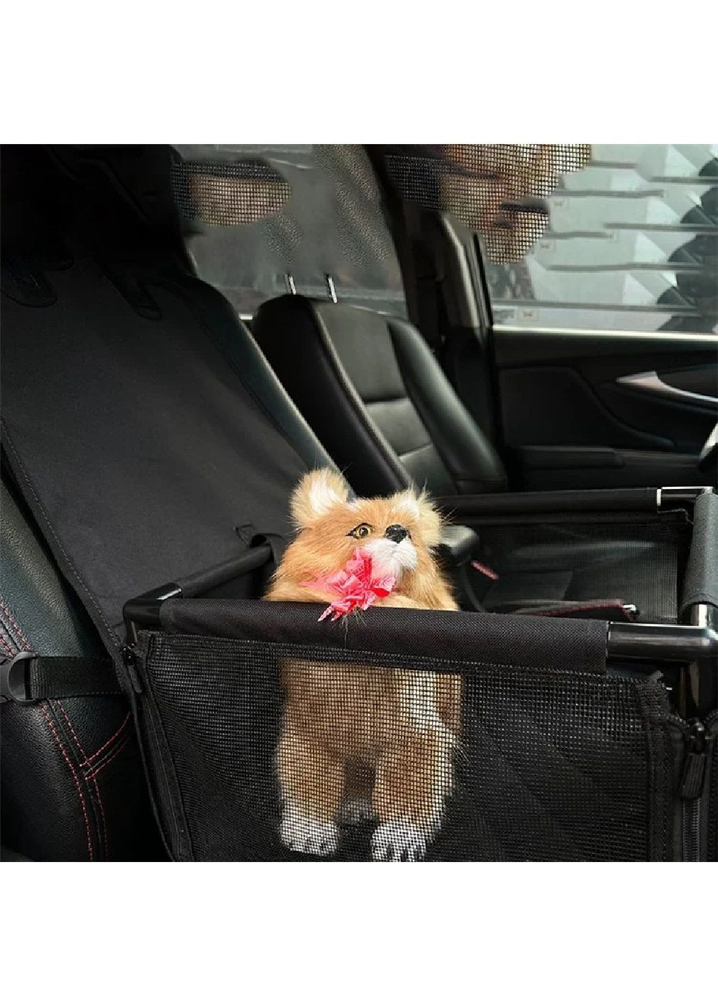 Сидіння органайзер на переднє сидіння в автомобіль для перевезення транспортування дрібних собак котів (476754-Prob) Unbranded (290250844)