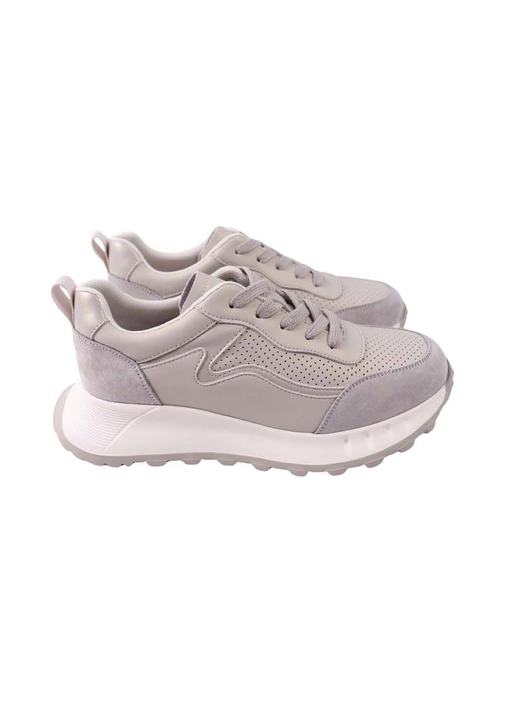 Кроссовки женские FARINNI серые демисезоны (295945591)