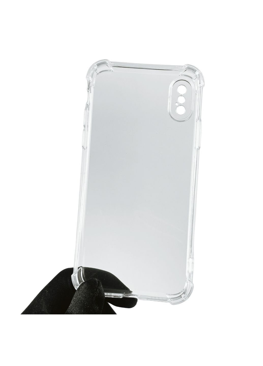 Чохол для iPhone X з бронь кутами вище екрана протиударний на айфон х прозорий Apple (366020604)