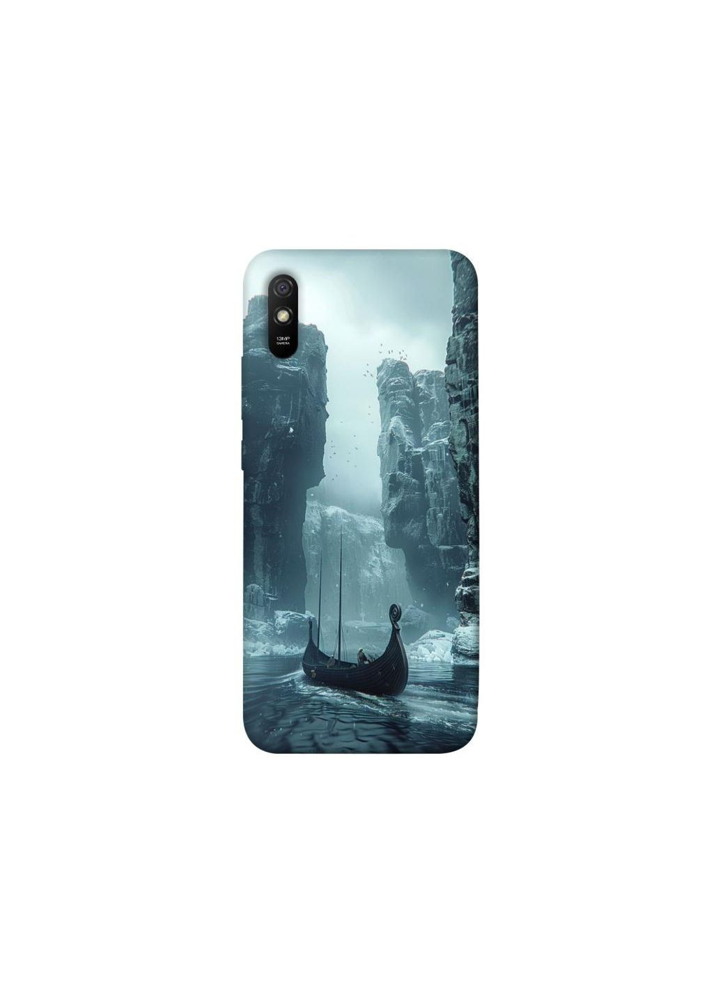 Чехол на Xiaomi Redmi 9A Nordic drakkar Frontalka (347241537)