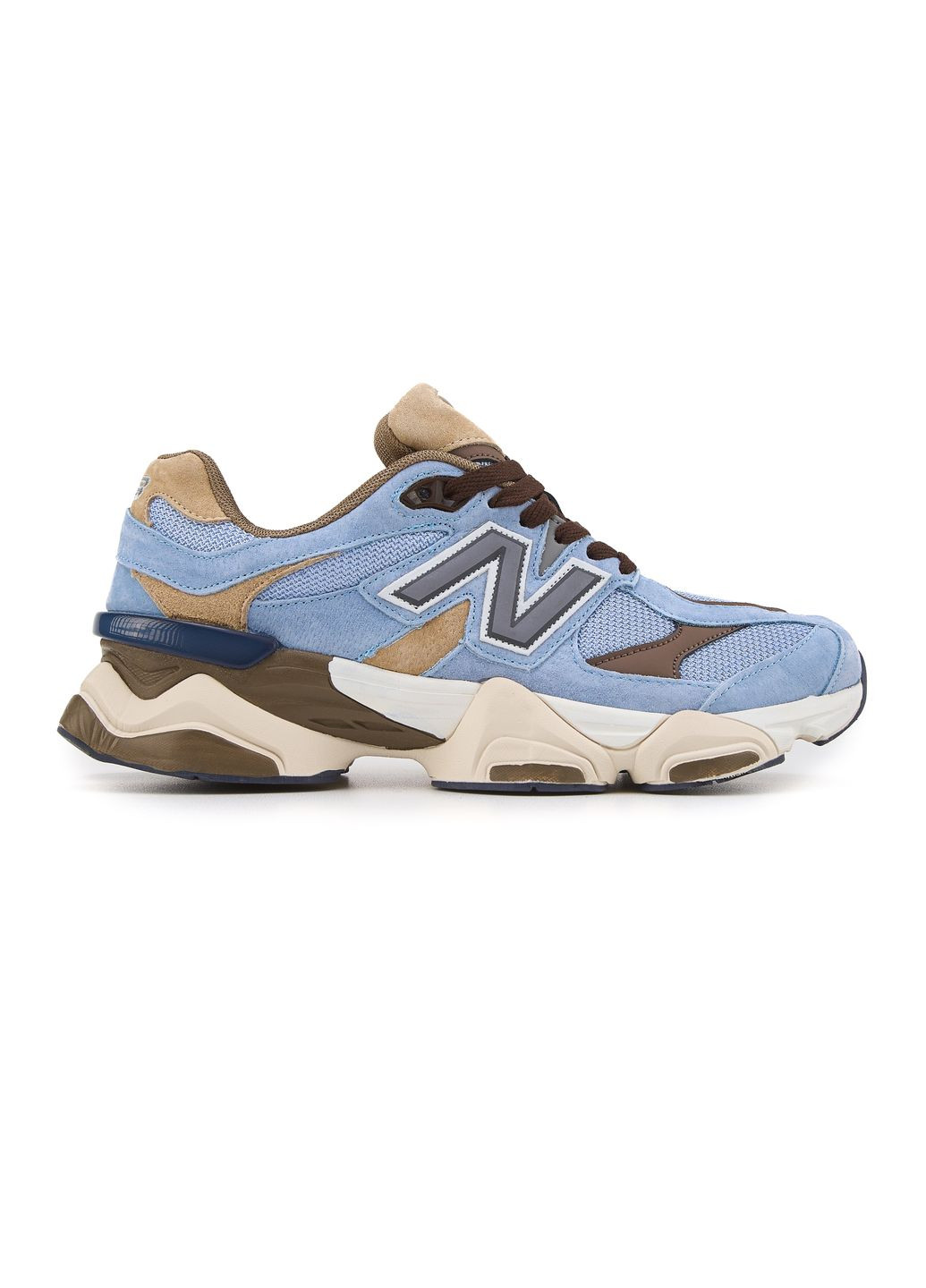 Комбіновані Осінні кросівки чоловічі new balance 9060 blue heize нью беланс 9060 No Brand
