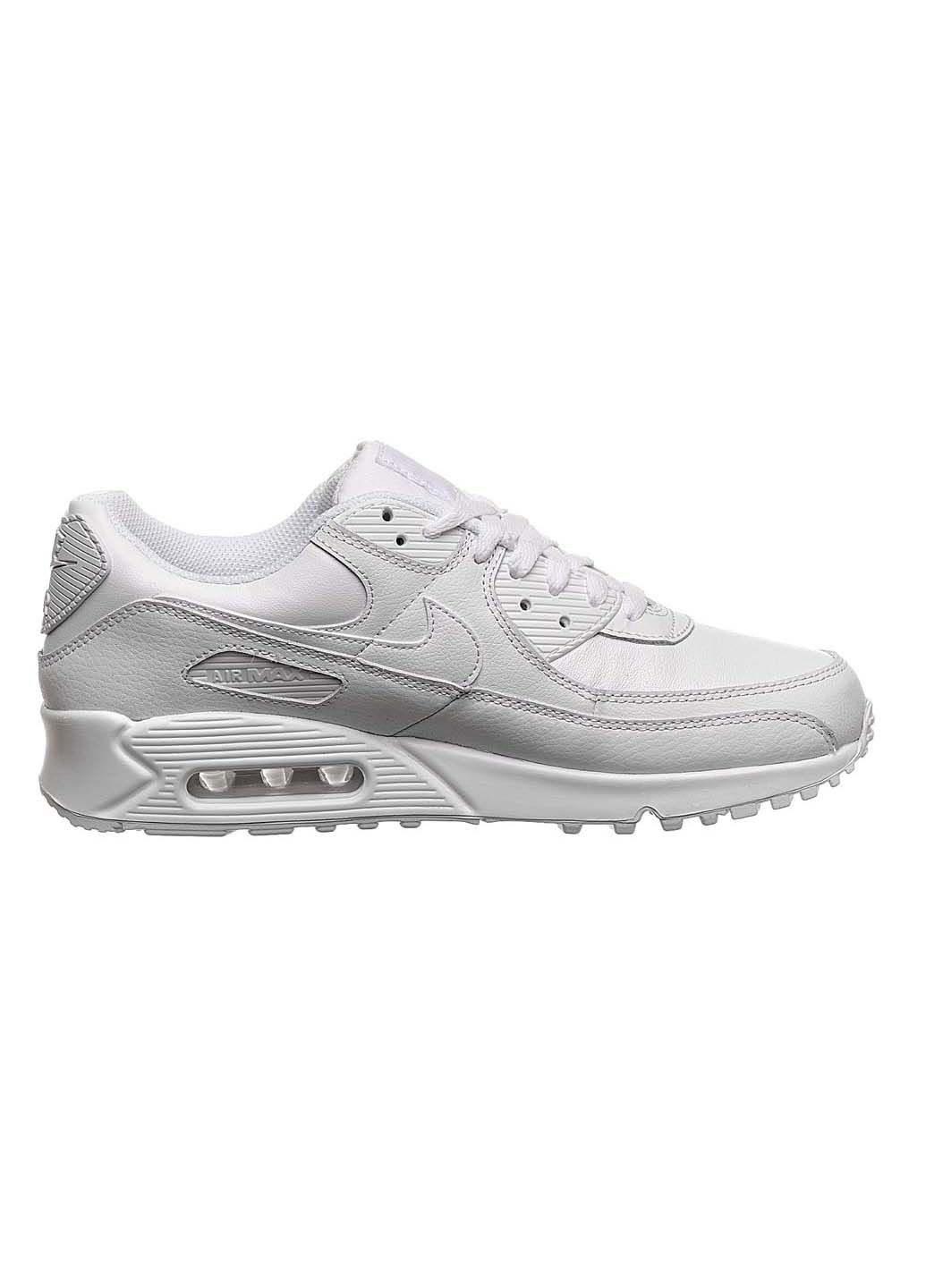 Белые демисезонные кроссовки мужские air max 90 ltr white Nike