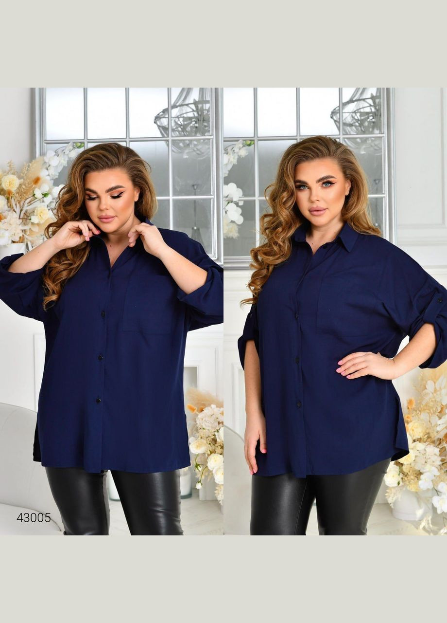 Жіноча сорочка великих розмірів Liton (303106463)