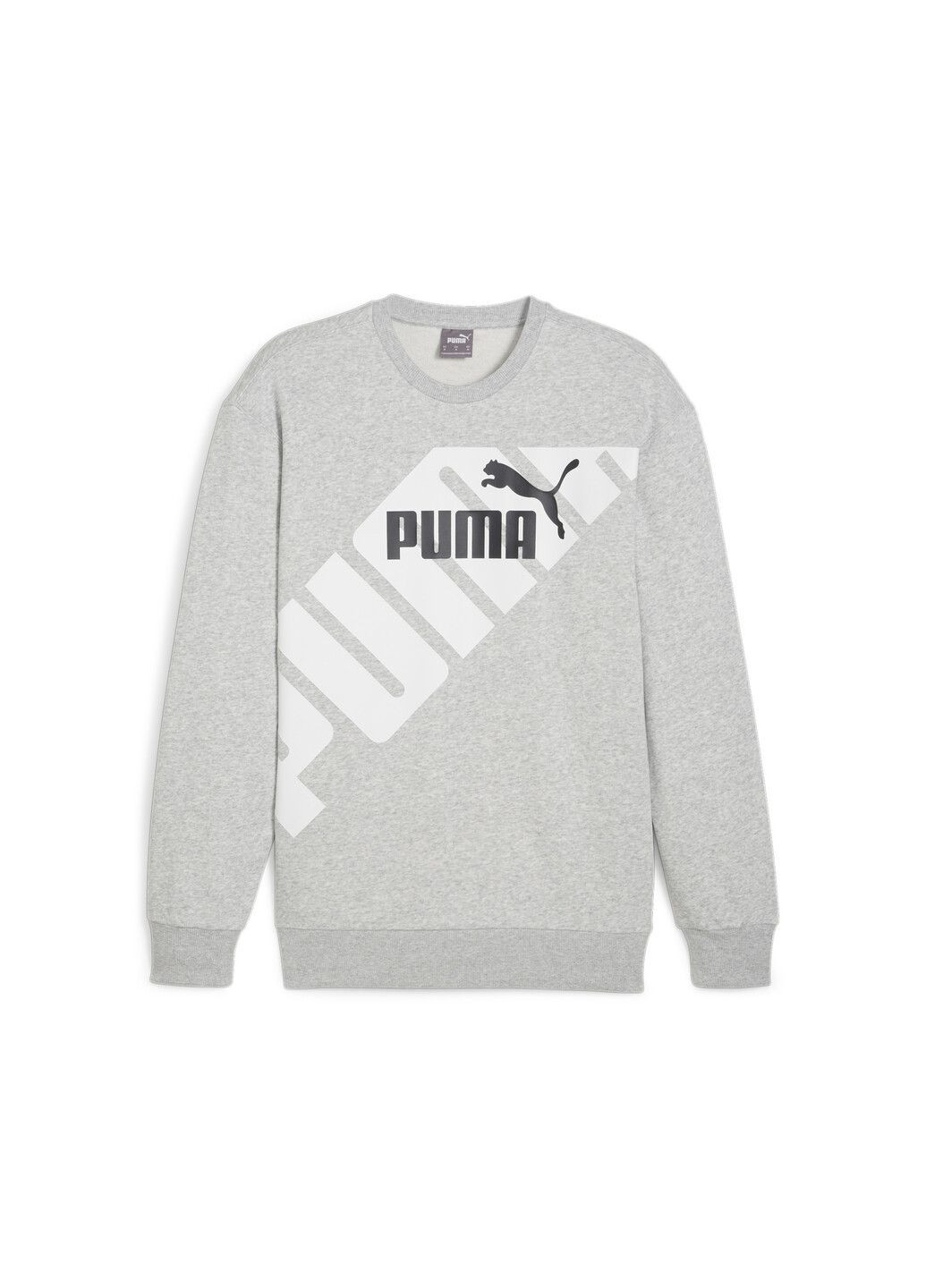 Сіра демісезонна світшот power men's graphic sweatshirt Puma