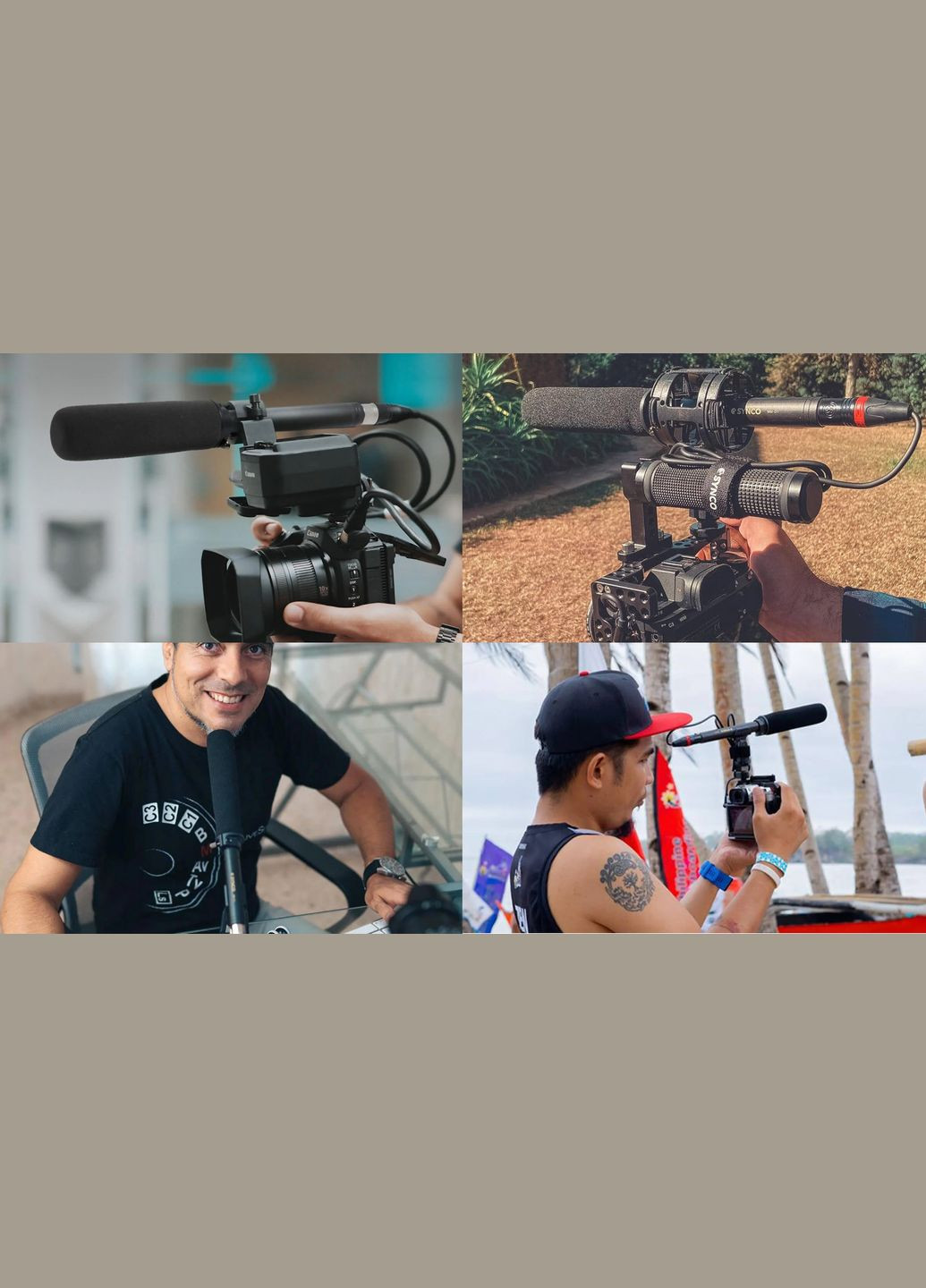 Микрофон пушка гиперкардиоидная для голоса D1 Synco (316092812)