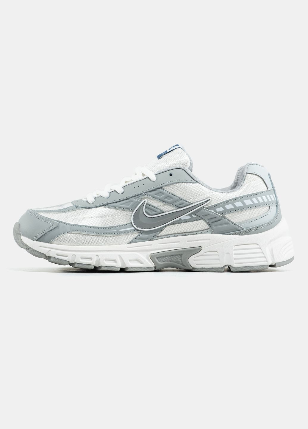 Белые демисезонные кроссовки мужские nike initiator white grey gore-tex | найк инициатор гор-текс белые No Brand