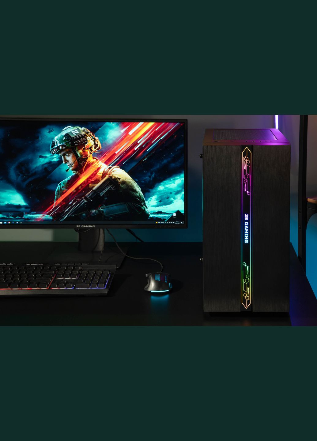 Компьютер персональный Complex Gaming Intel i513400F, 16Gb, F1TB, NVD3060-12, H610, G2107, 650W, FreeDos 2E (316392081)